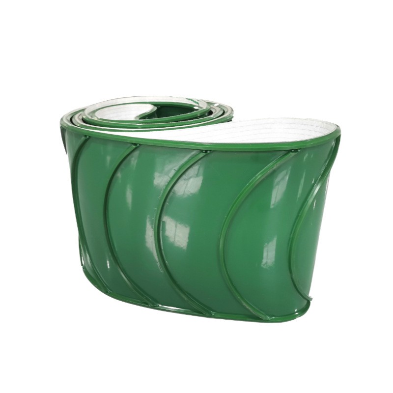 PVC材质输送带 弯月形导条上料吸铁机皮带电缆剥线机铜米机皮带图5