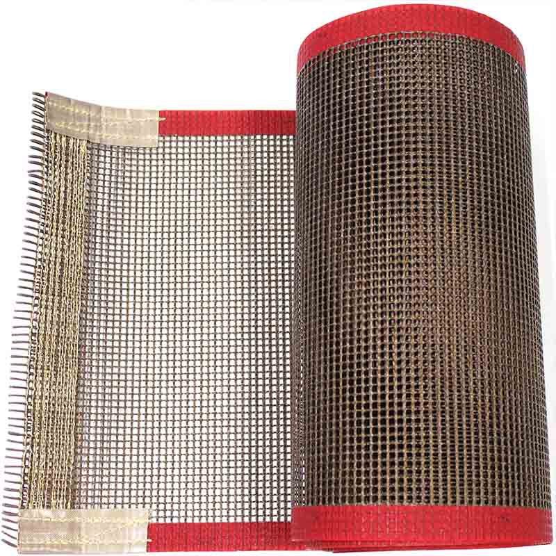 耐高温特氟龙网带输送带网带烘焙机烘干机输送网带铁氟龙网格布图5