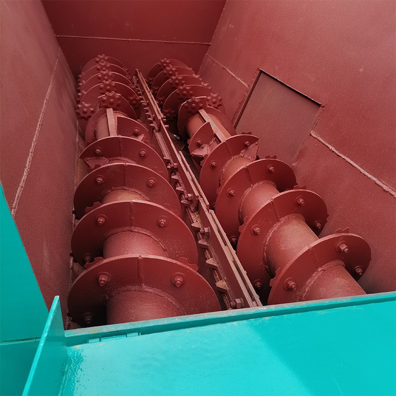 全自动卧式搅拌机 双轴草饲料混合搅拌机 4立方搅拌机图4