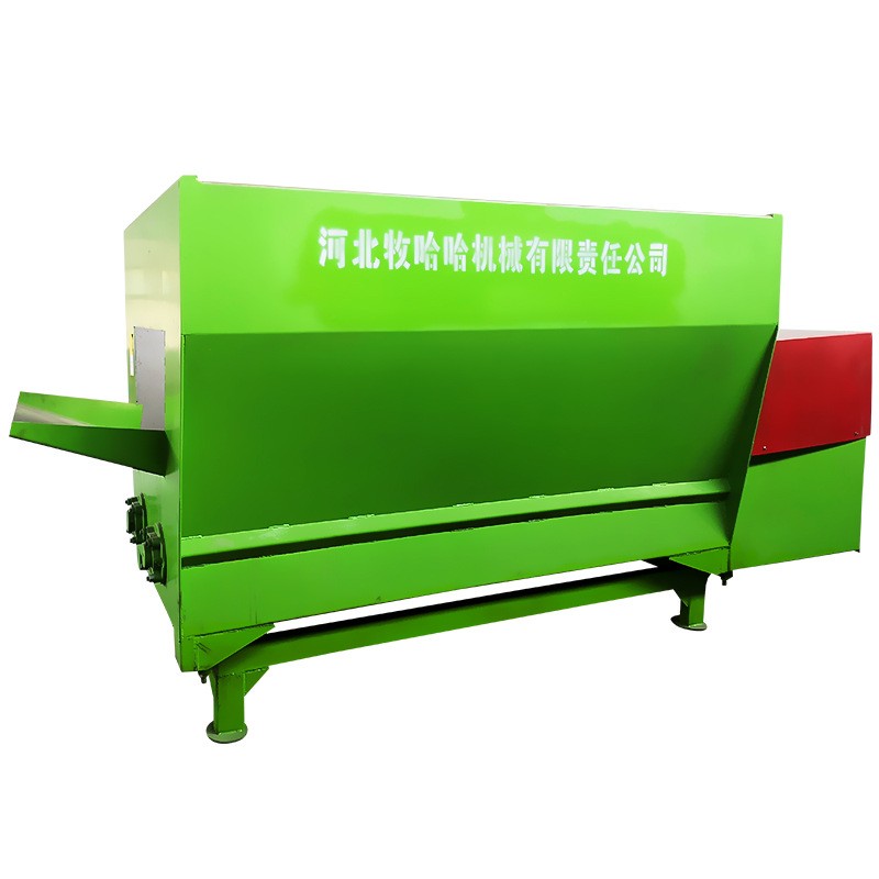 全自动卧式搅拌机 双轴草饲料混合搅拌机 5立方TMR全日粮搅拌机图5