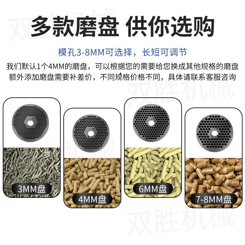 饲料颗粒机小型家用大型养殖制粒造粒机器鸡鸭鹅牛羊猪鱼兔220V图4