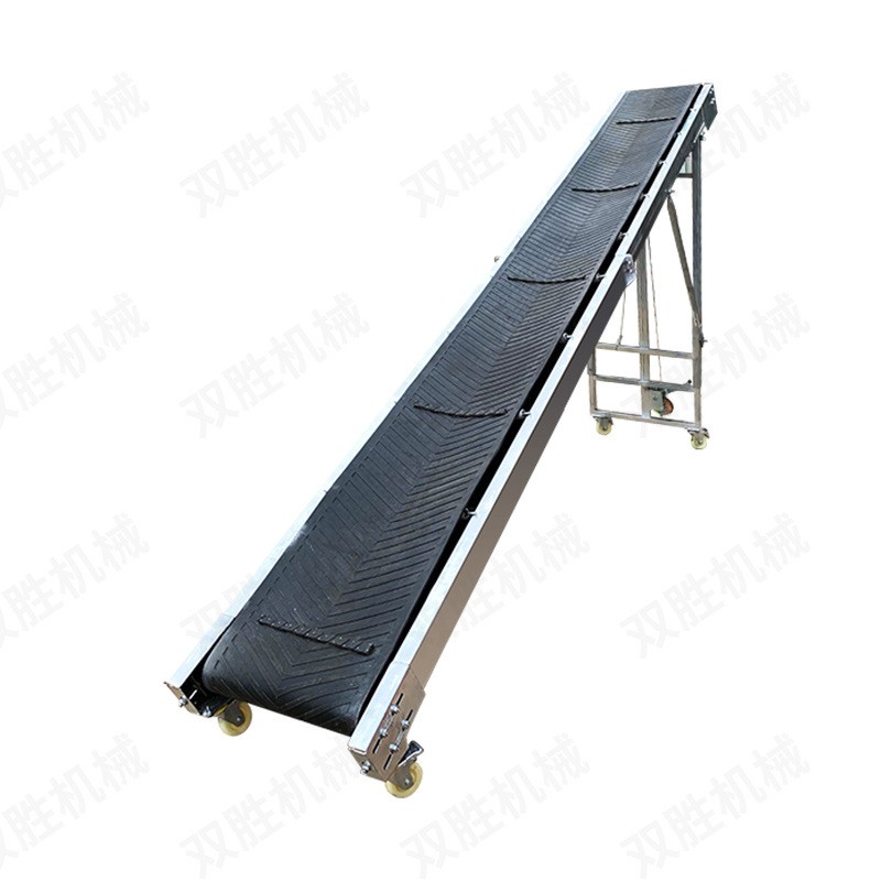 可移动升降输送机肥料粮食装车卸货传送带小型折叠皮带输送机图5