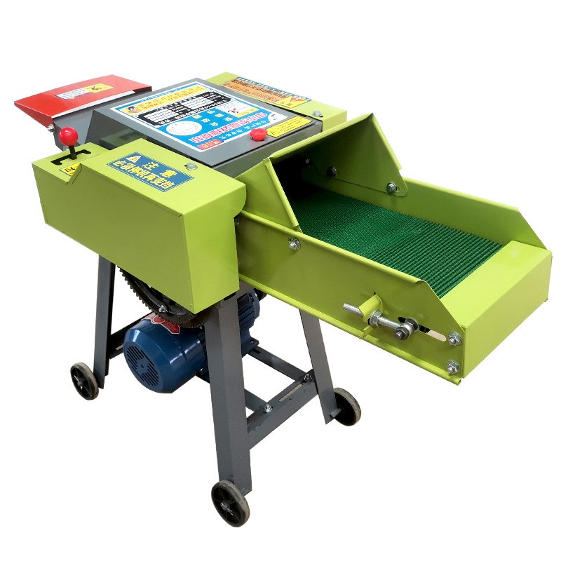 铡草机揉丝机新型自动干湿两用小型家用青储饲料养殖牛羊秸秆粉碎图5