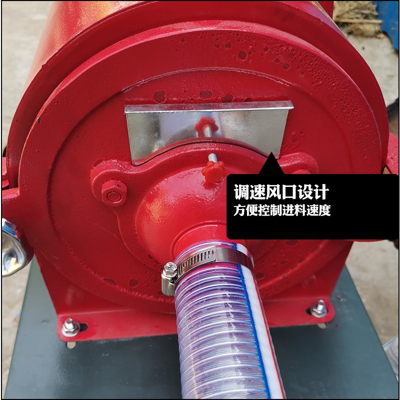 沙克龙谷物香料多功能粉碎机小型家用220V自吸锤式玉米饲料磨粉机图4