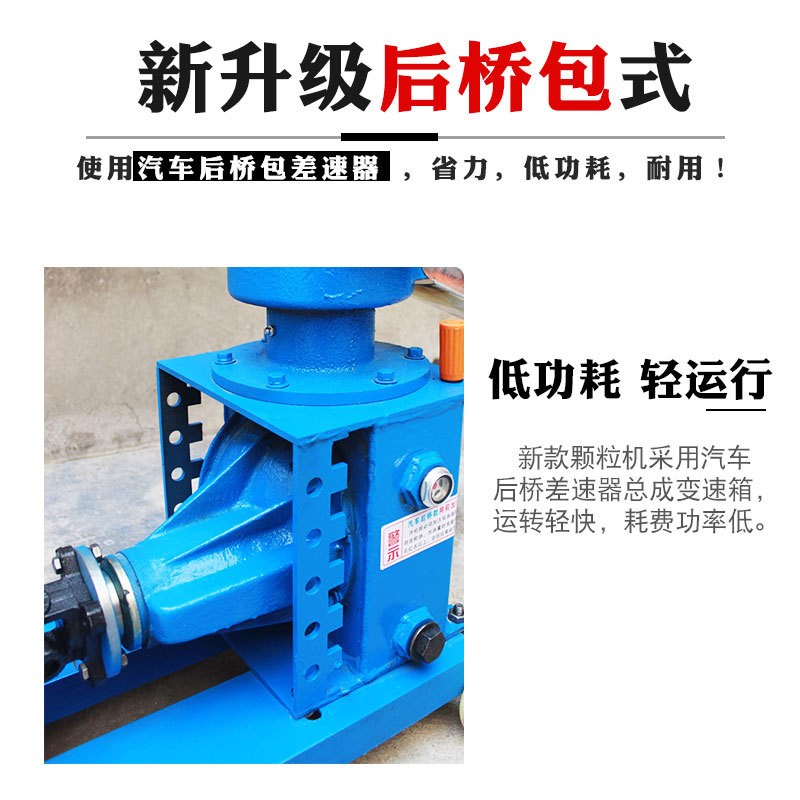 饲料颗粒机小型家用220V鸡鸭鹅牛羊养殖设备加工鱼饲料制粒机现货图4