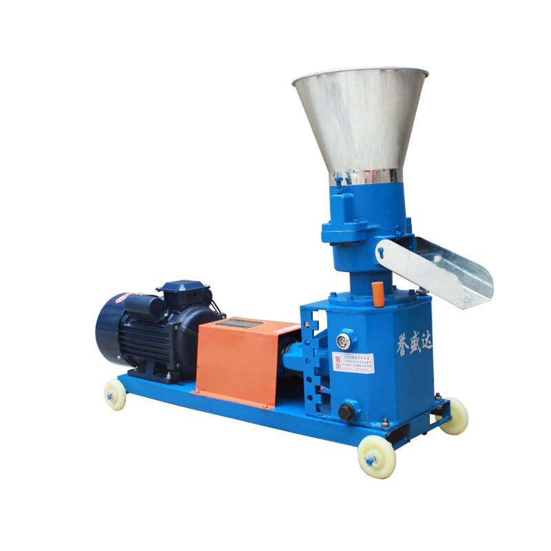 饲料颗粒机小型家用220V鸡鸭鹅牛羊养殖设备加工鱼饲料制粒机现货图5