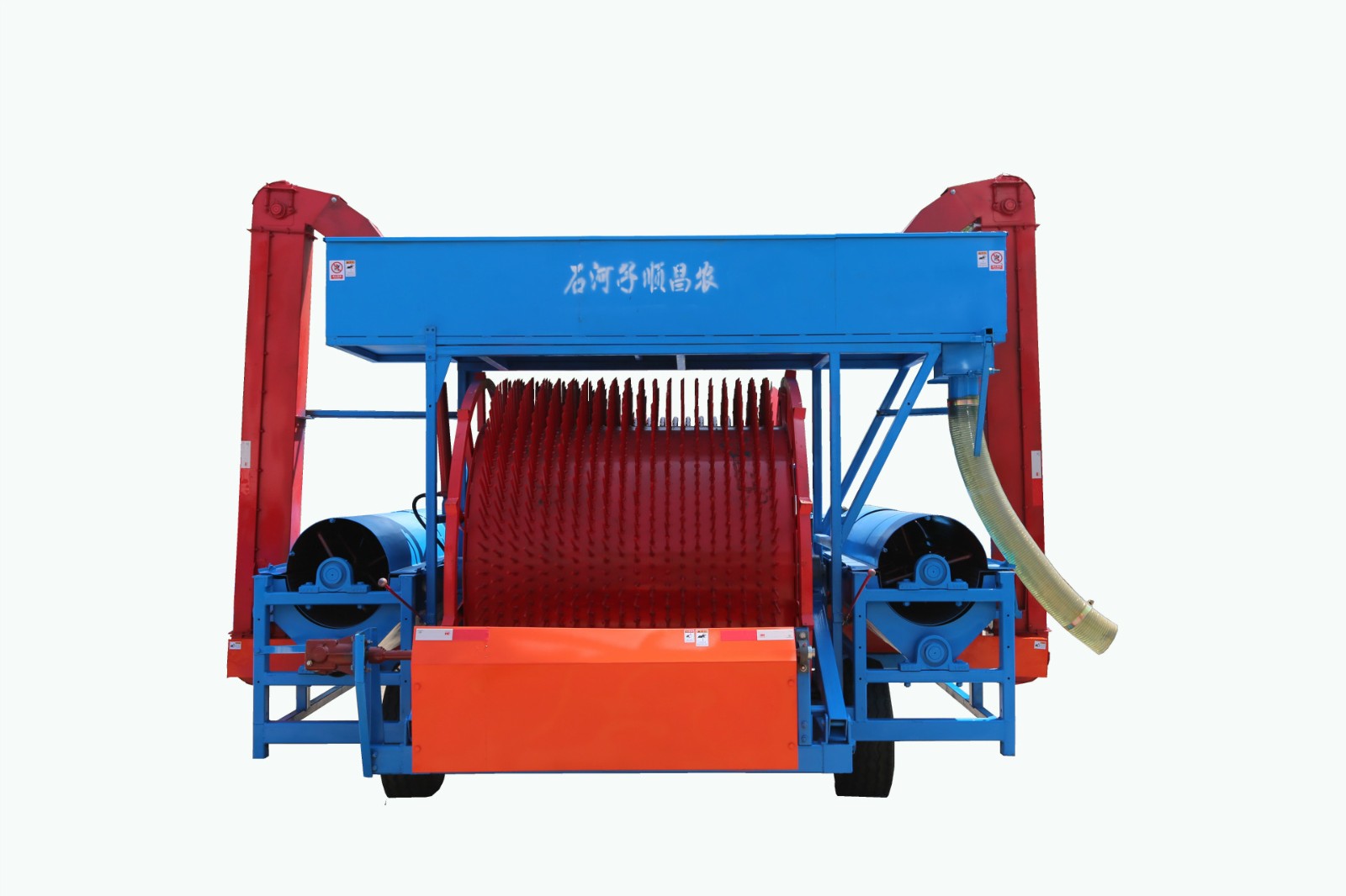 石河子顺昌农5TZ-1500籽瓜收获机打瓜南瓜葫芦西瓜全自动自捡取籽图2