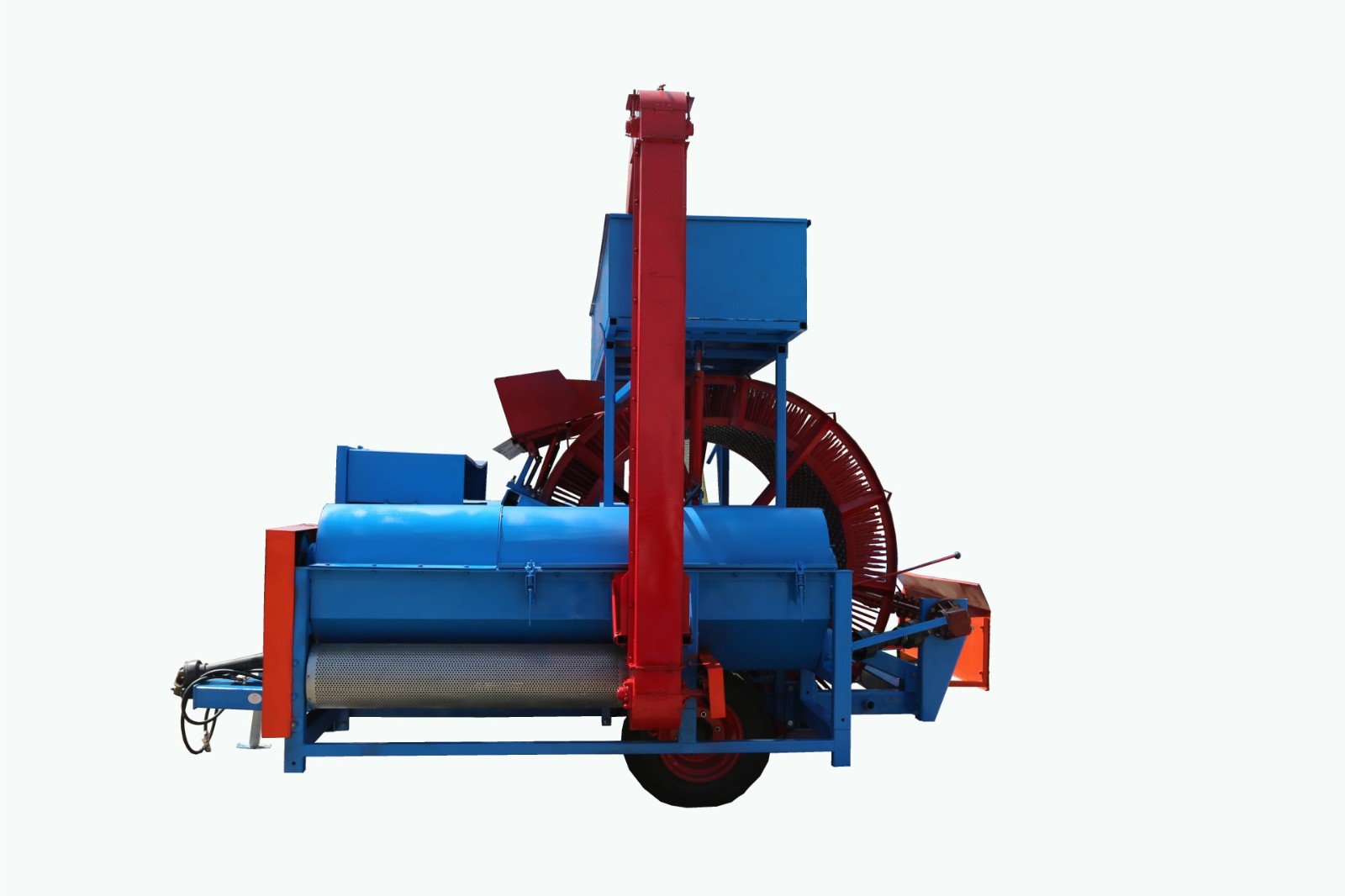 石河子顺昌农5TZ-1500籽瓜收获机打瓜南瓜葫芦西瓜全自动自捡取籽图4