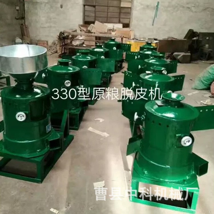 农用谷子碾米机330型打米机脱皮打喳机立式五谷杂粮小型去皮机图4