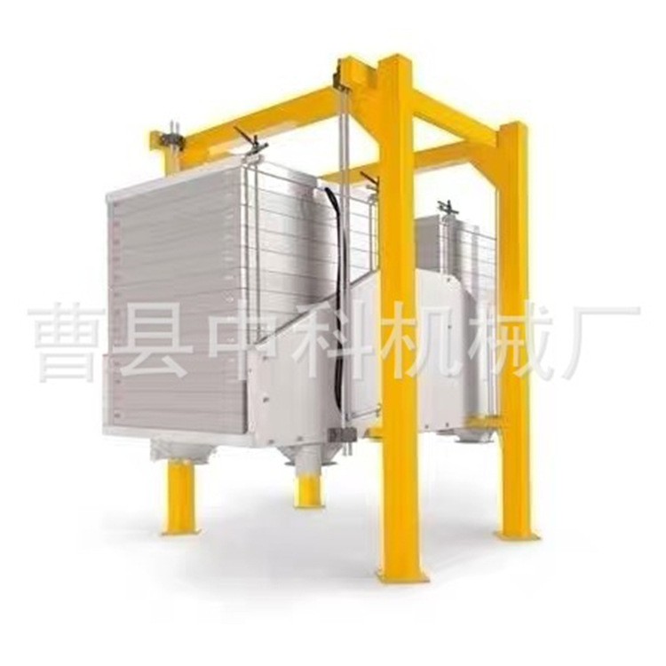 小麦面粉机组设备平筛 颗粒筛选设备清理机械高方筛图3