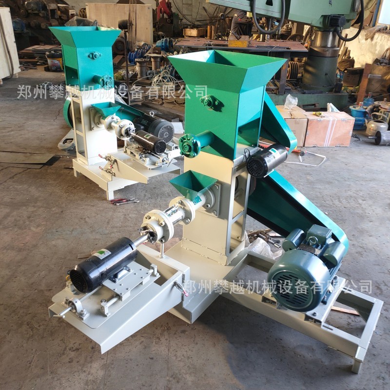 40型膨化机 狗粮机猫粮机 鱼苗饲料颗粒膨化机 膨化饲料生产线图1