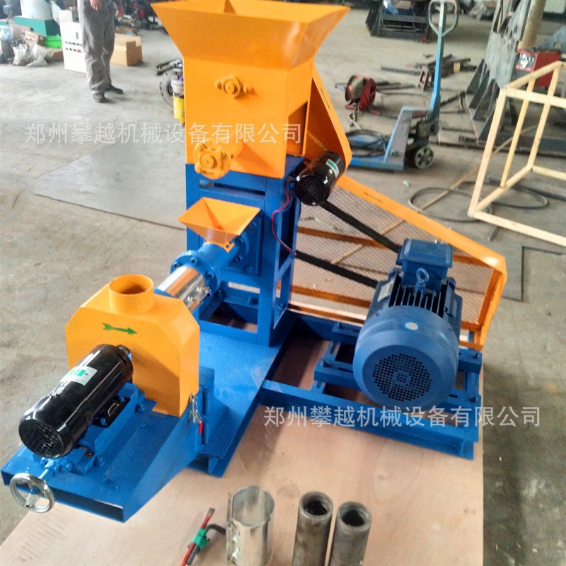 40型膨化机 狗粮机猫粮机 鱼苗饲料颗粒膨化机 膨化饲料生产线图3