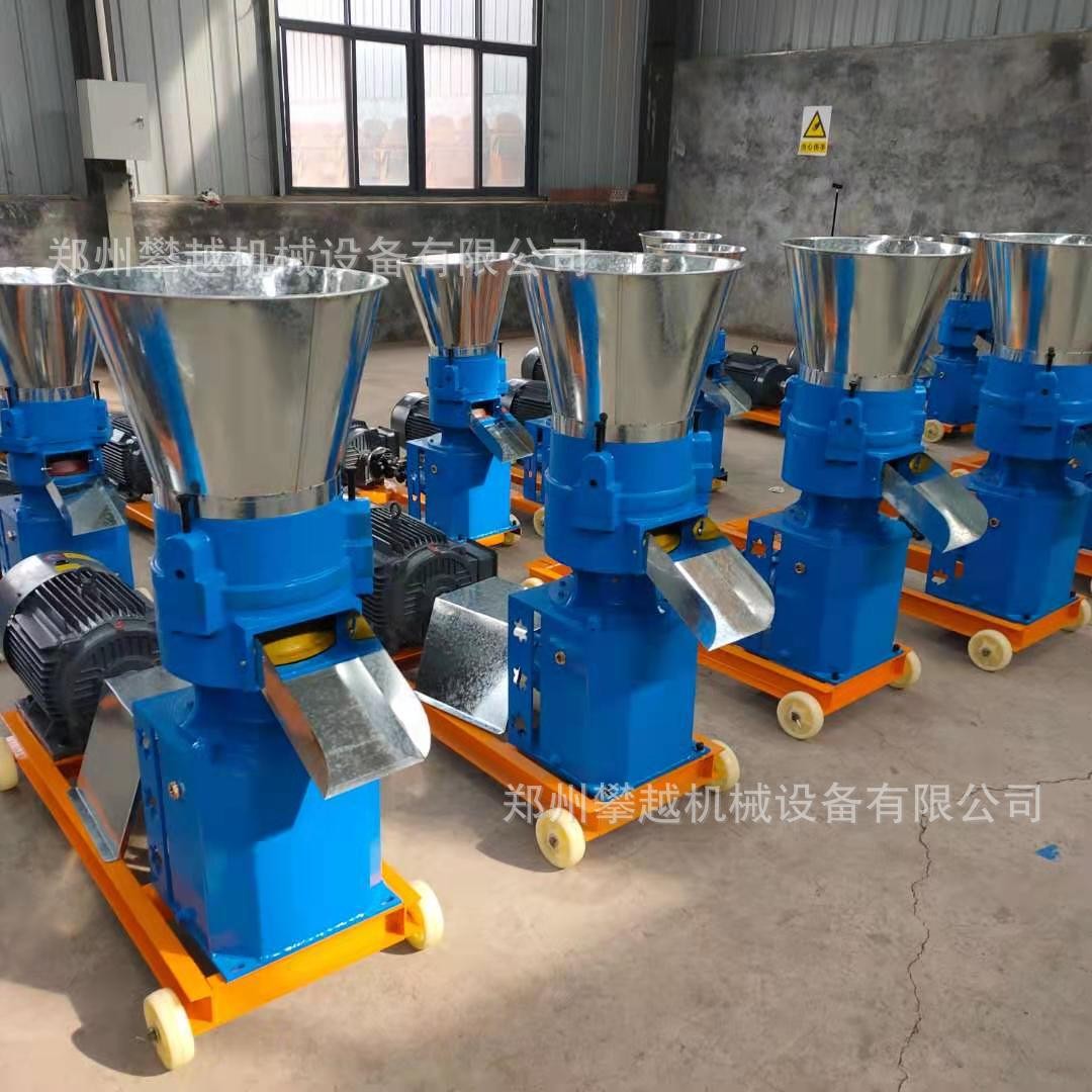 时产一吨饲料颗粒生产线 猪饲料颗粒机 玉米草料制粒机图4