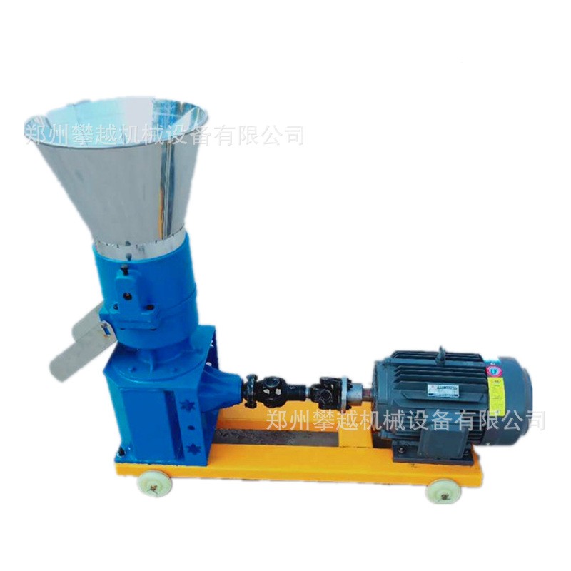 时产一吨饲料颗粒生产线 猪饲料颗粒机 玉米草料制粒机图5