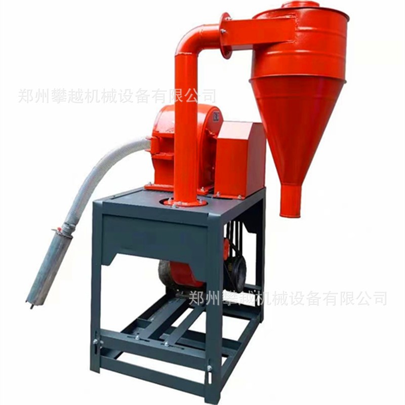 家用小型自吸式饲料粉碎机 五谷杂粮打粉机 齿盘式玉米粉碎机图5