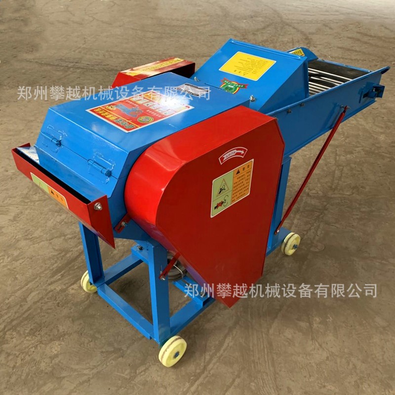 家用型牛羊饲料铡草揉丝机 干湿两用秸秆粉碎机 青储牧草铡揉机图2