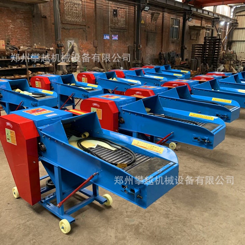 家用型牛羊饲料铡草揉丝机 干湿两用秸秆粉碎机 青储牧草铡揉机图3