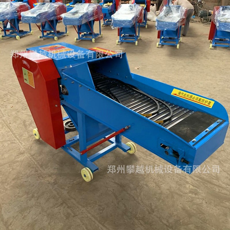 家用型牛羊饲料铡草揉丝机 干湿两用秸秆粉碎机 青储牧草铡揉机