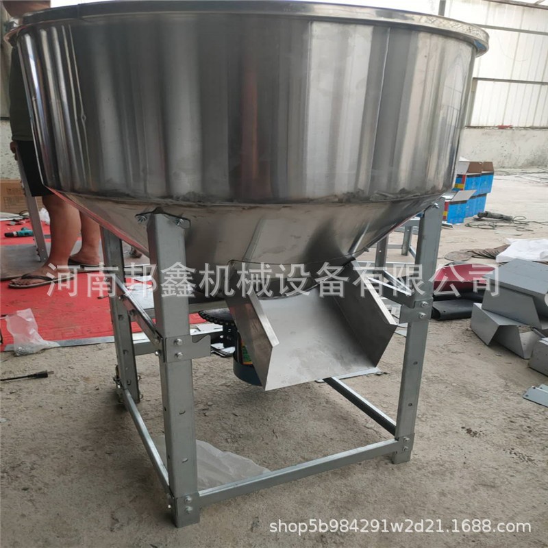 不锈钢平口搅拌机大型饲料混合机立式杂粮塑料粉末颗粒食品混料机图3