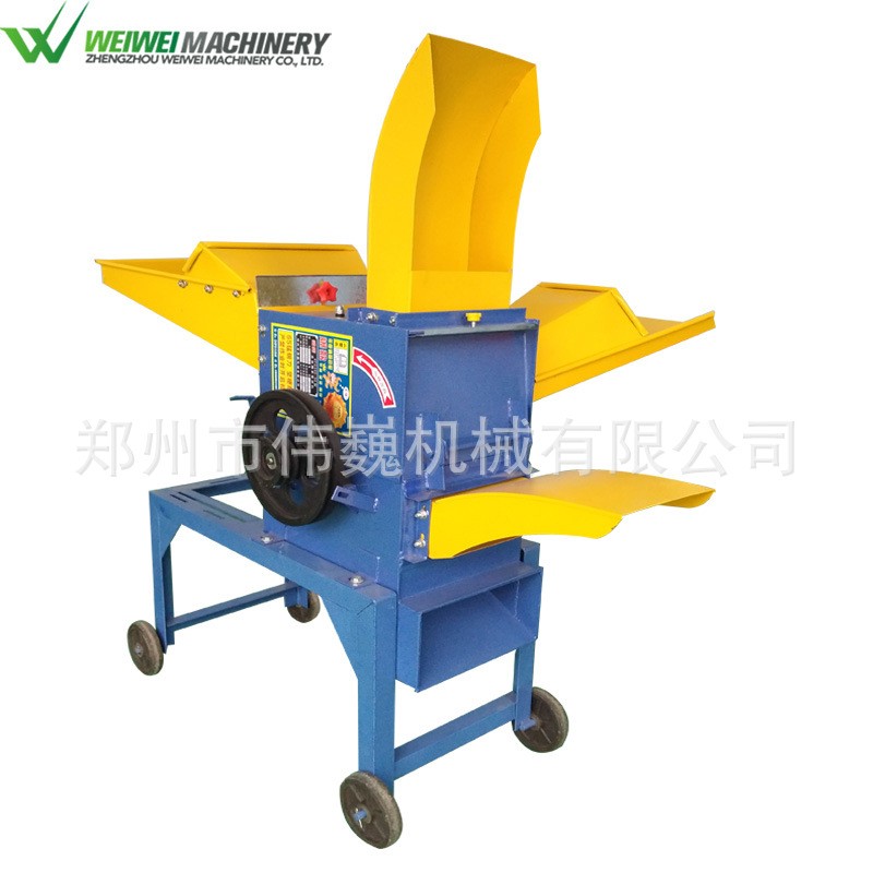 多功能铡草机家用秸秆稻草饲料揉丝机玉米五谷杂粮粉碎机图3