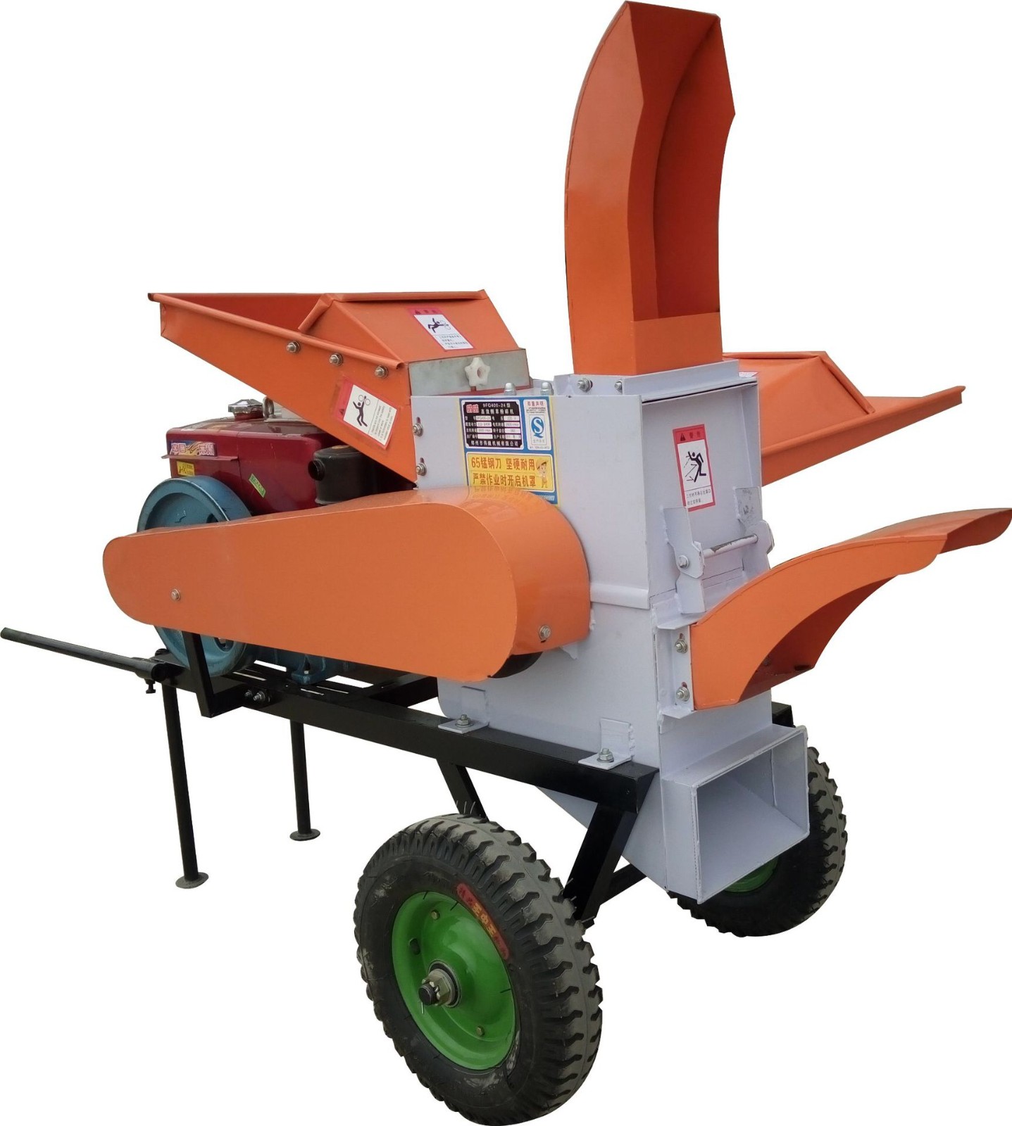 干湿两用铡草机小型多功能粉碎机切草机秸秆稻草草料玉米粉碎机图5