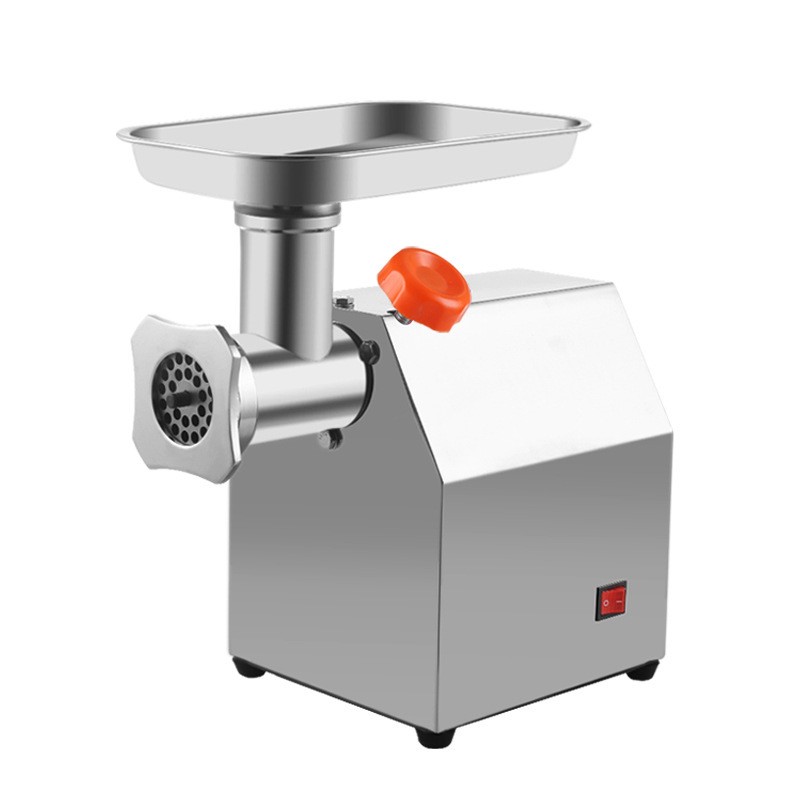 彩盒包装12型绞肉机电动台式商用不锈钢全自动多功能碎肉灌肠机器图5