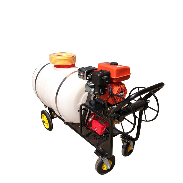 直销手推汽油打药车 园林树木手推打药车 大容积手推打药车厂家图4