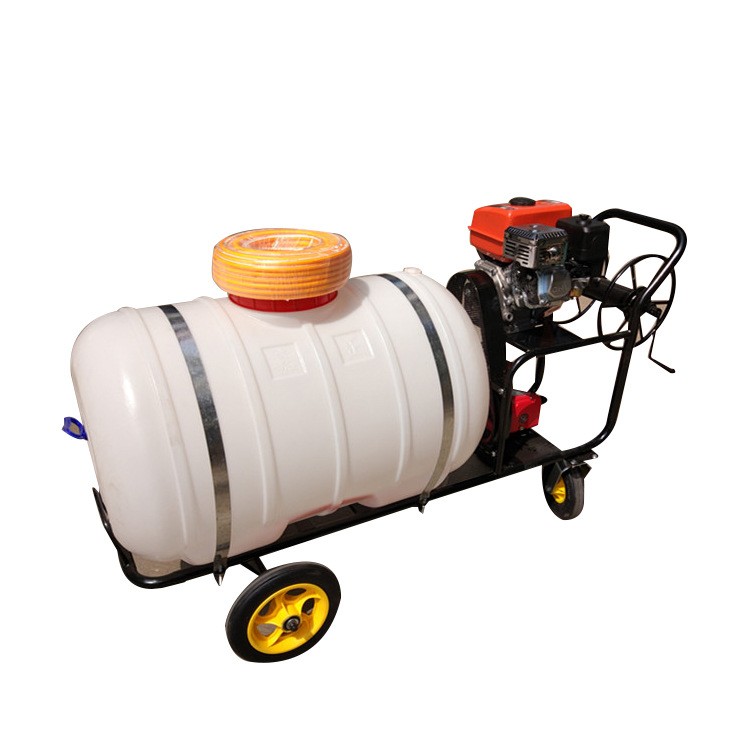 直销手推汽油打药车 园林树木手推打药车 大容积手推打药车厂家