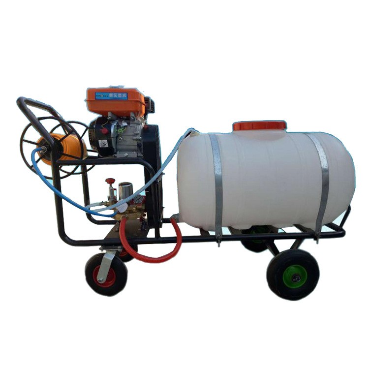直销手推汽油打药车 园林树木手推打药车 大容积手推打药车厂家图5