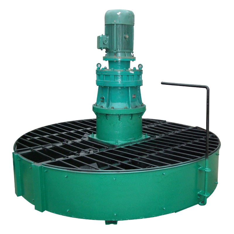 创优立式盘式搅拌机 复合肥有机肥搅拌机整套肥料加工设备现货图5