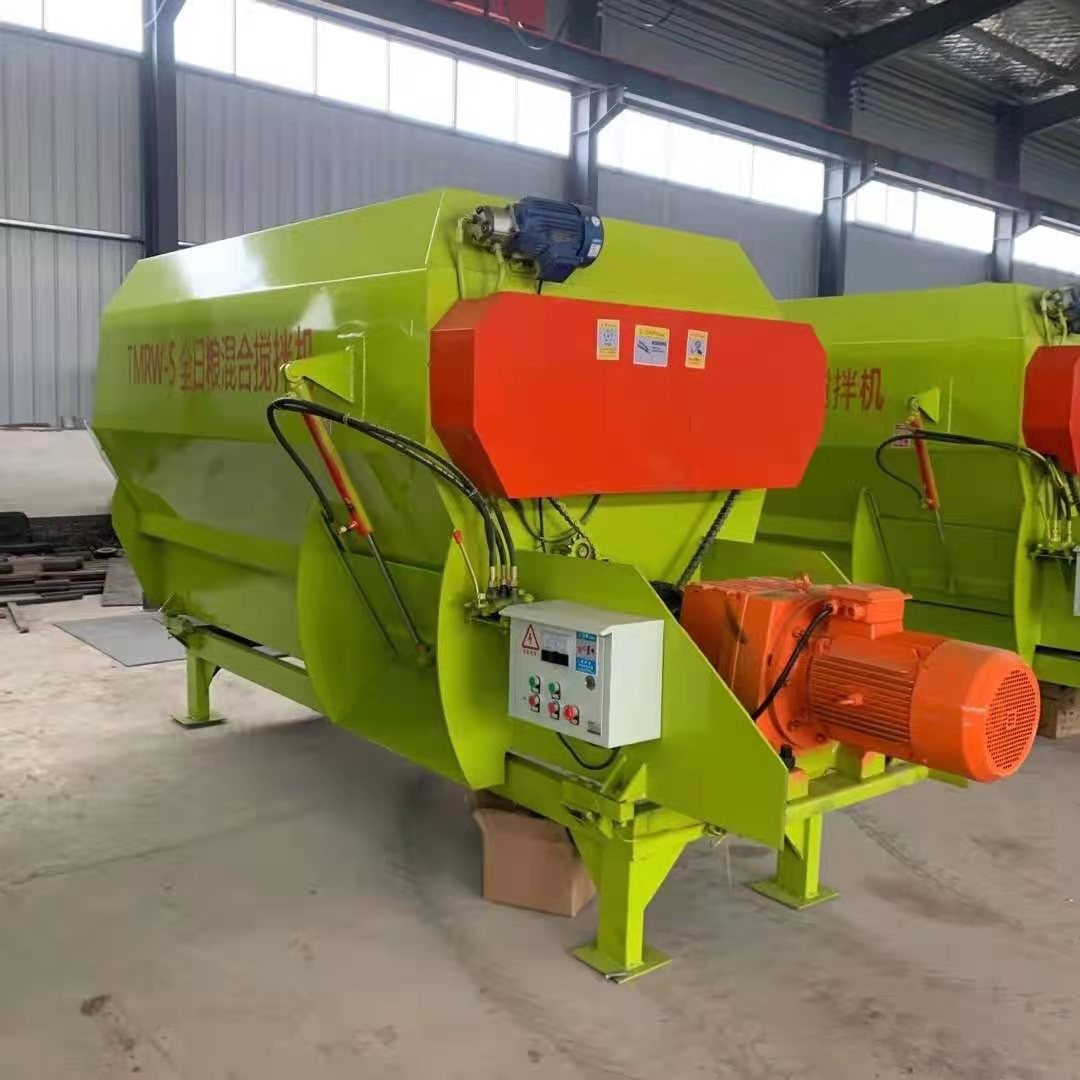 TMR饲料搅拌机 混合饲料搅拌机 全日粮搅拌机 牛羊草卧式搅拌机图2