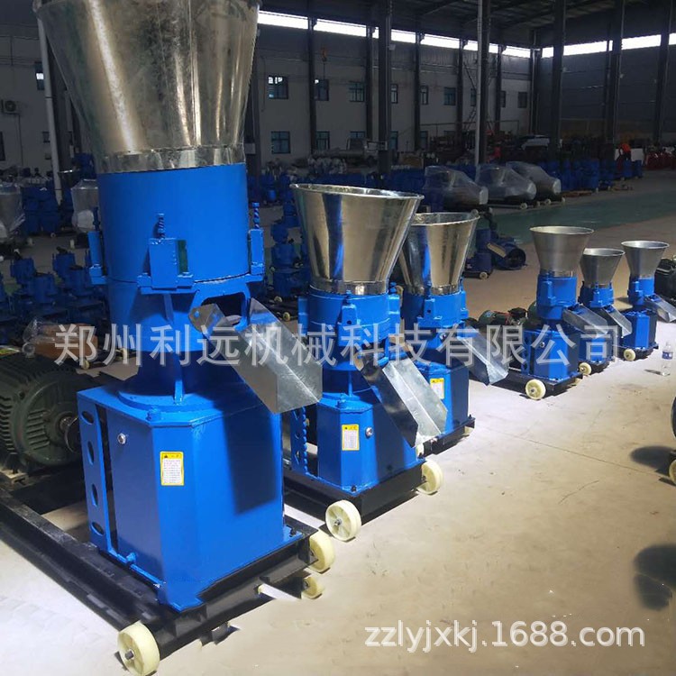 新疆牛羊颗粒机 玉米秸秆稻草棉花造粒机 饲料图片视频饲料颗粒机图5