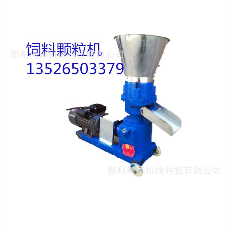 供应狗粮饲料颗粒机 猫粮颗粒机 小型鸡鸭鱼牛羊冬天储备饲料设备图5