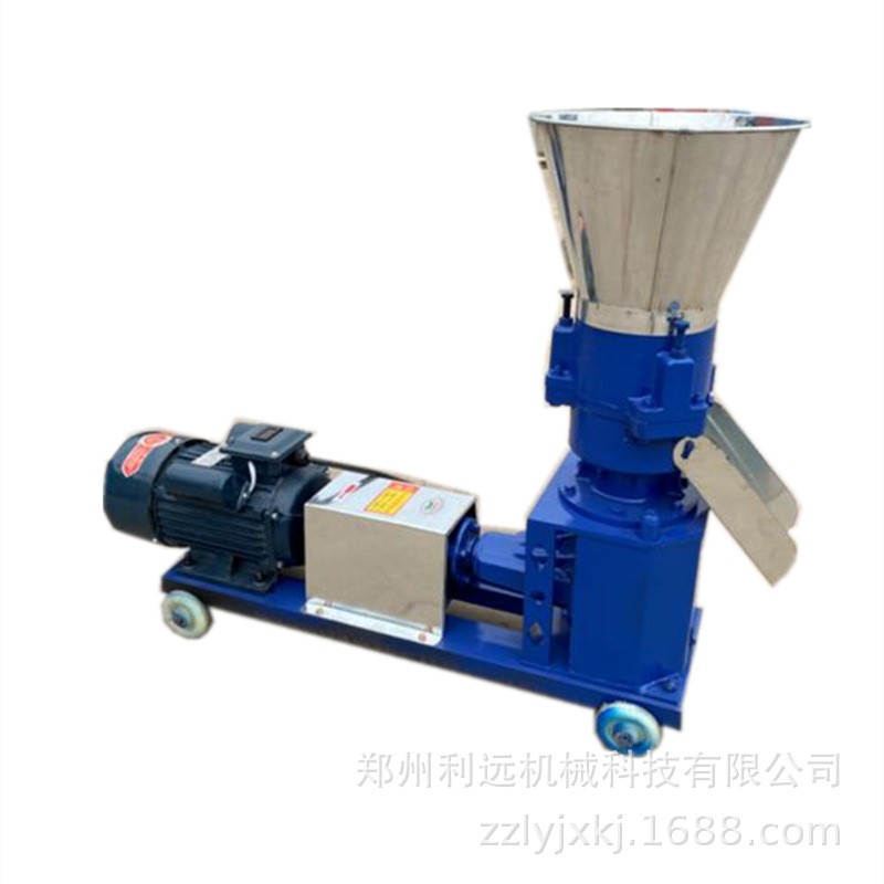 鸡饲料颗粒机 鸽子猪鸭饲料制粒机 家用小型两相玉米粒饲料造粒机图4