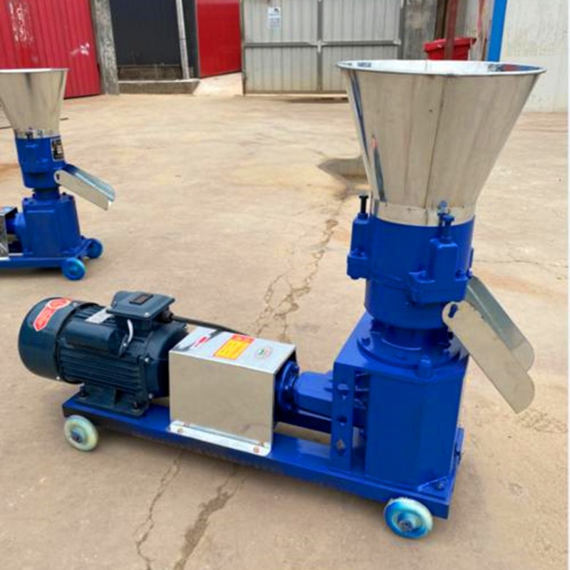 鸡饲料颗粒机 鸽子猪鸭饲料制粒机 家用小型两相玉米粒饲料造粒机图2