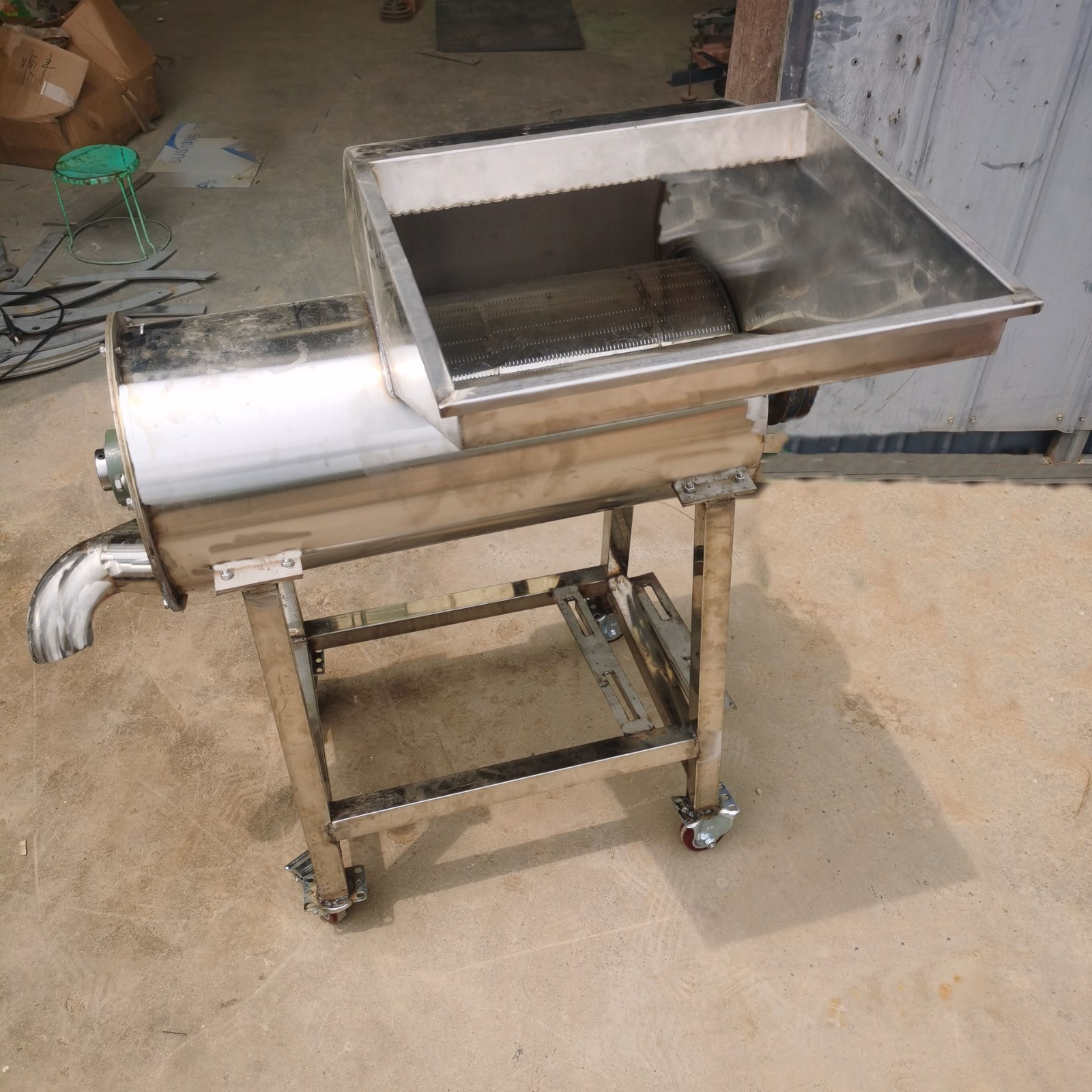 不锈钢西瓜酱机 水果打浆机 304材质食品级蔬菜瓜果粉碎机图2