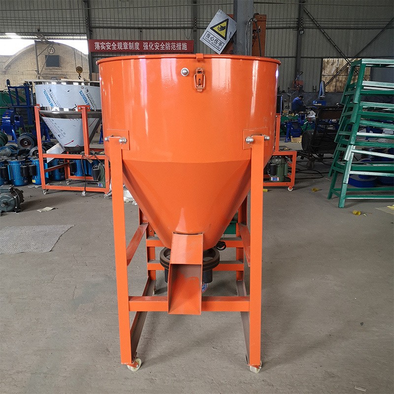 不锈钢饲料搅拌机 立式养殖拌料机拌种机 家用小型粉末颗粒混料机图3