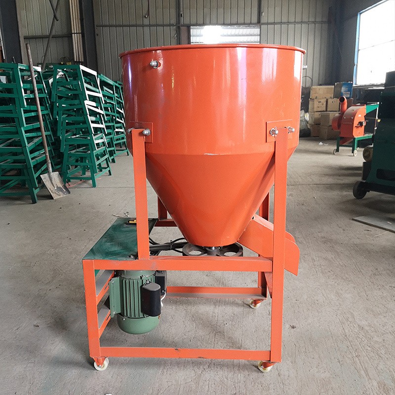 不锈钢饲料搅拌机 立式养殖拌料机拌种机 家用小型粉末颗粒混料机图4
