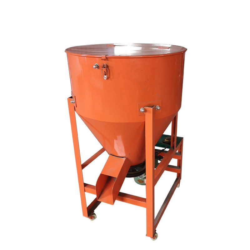 不锈钢饲料搅拌机 立式养殖拌料机拌种机 家用小型粉末颗粒混料机图5