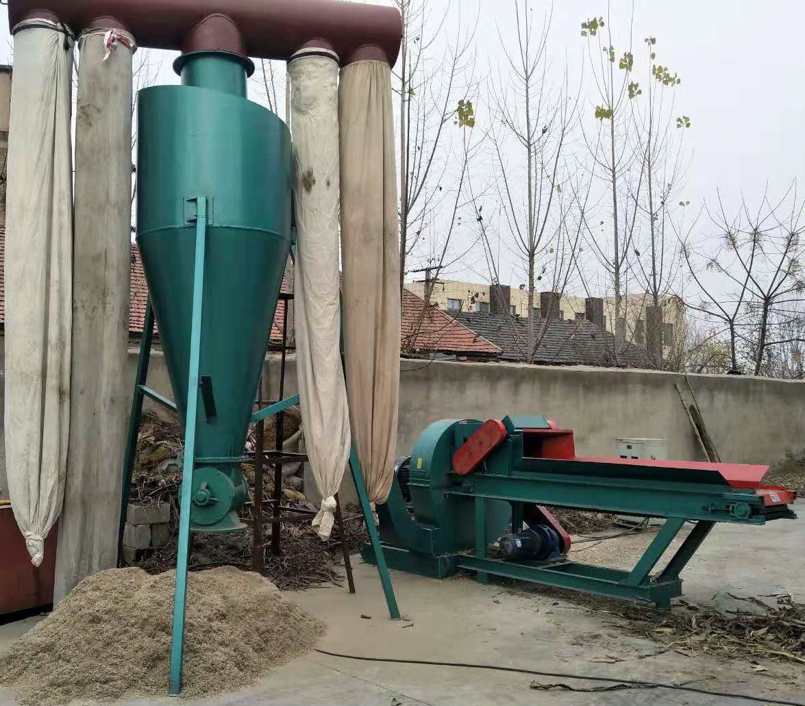 八鹰2019秸秆稻草粉碎机各种农作物秸秆粉碎加工高效节能环保除尘图3