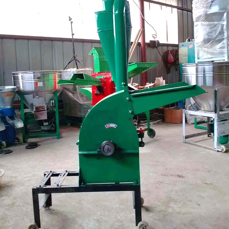 饲料粉碎机 家用谷物秸秆豆粕粉碎机 小型粉碎机 玉米芯粉碎机.图5
