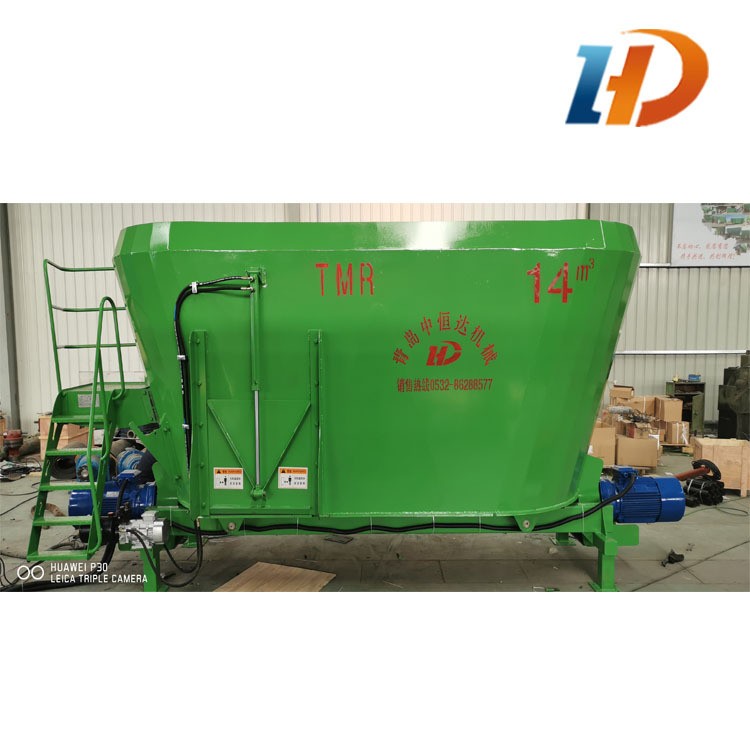 苜蓿、大豆、玉米秸秆等牛羊饲料搅拌 TMR立式饲料搅拌机图5