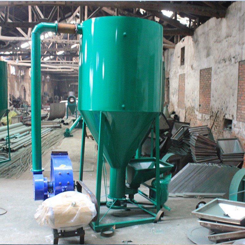 立式饲料粉碎搅拌机 玉米饲料搅拌机 饲料粉碎机一体机 厂家直销图4