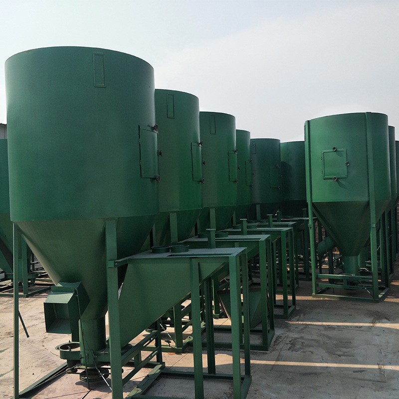 立式饲料粉碎搅拌机 玉米饲料搅拌机 饲料粉碎机一体机 厂家直销图2