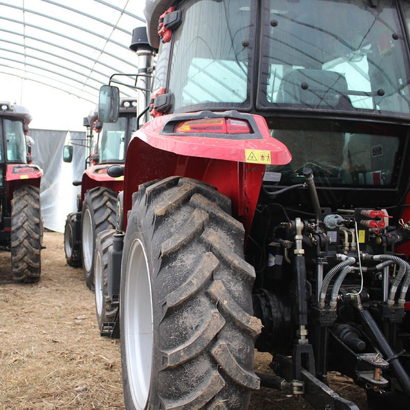 农用四轮拖拉机多缸大马力耕地旋耕机四轮牵引式不同宽幅耕整机图3