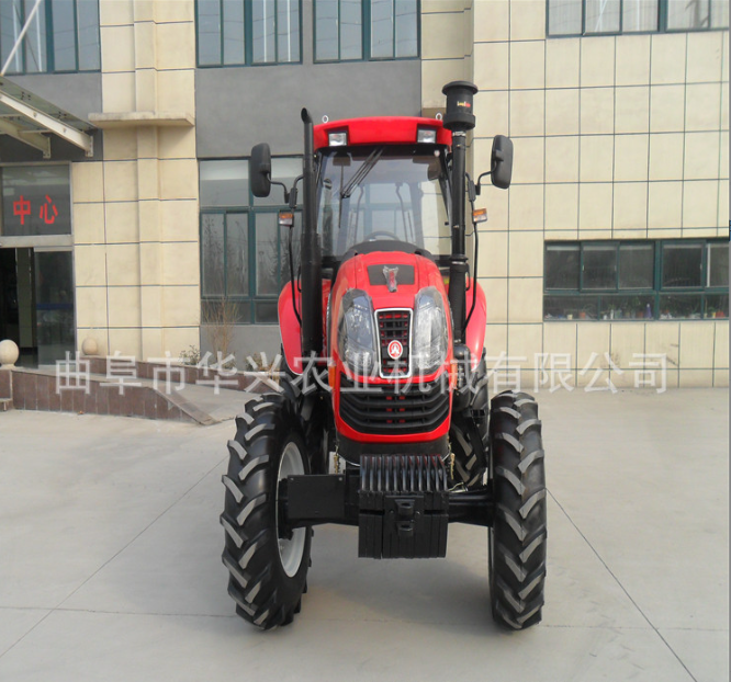 504 604四轮四驱大马力拖拉机 水旱田两用大型中耕农用拖拉机旋耕图3