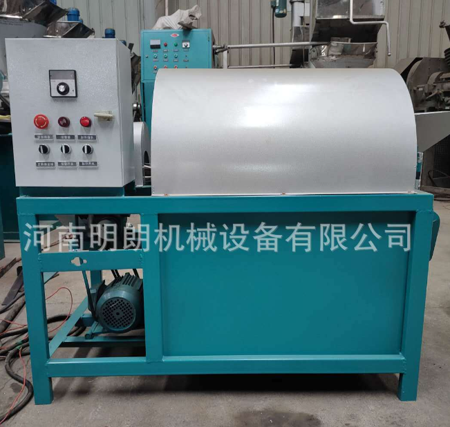 全自动不锈钢炒货机 现货花生芝麻菜籽炒料机 电加热型电磁炒货机图2