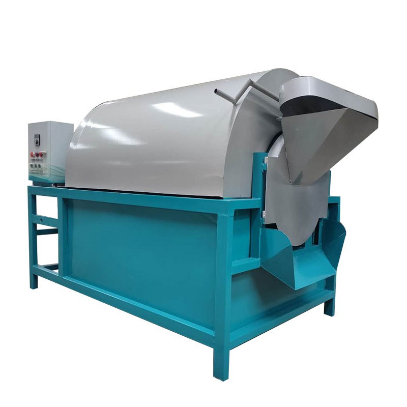 全自动不锈钢炒货机 现货花生芝麻菜籽炒料机 电加热型电磁炒货机图4