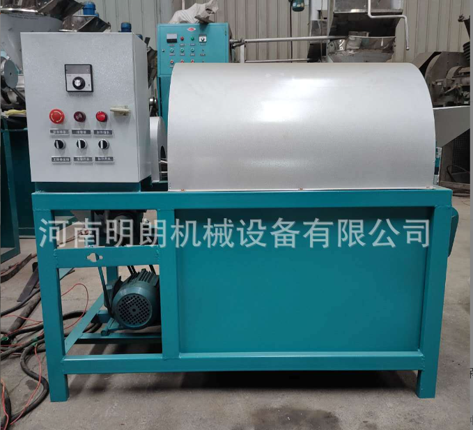 滚筒炒籽机 不锈钢式榨油用炒锅 电加热炒货机图2