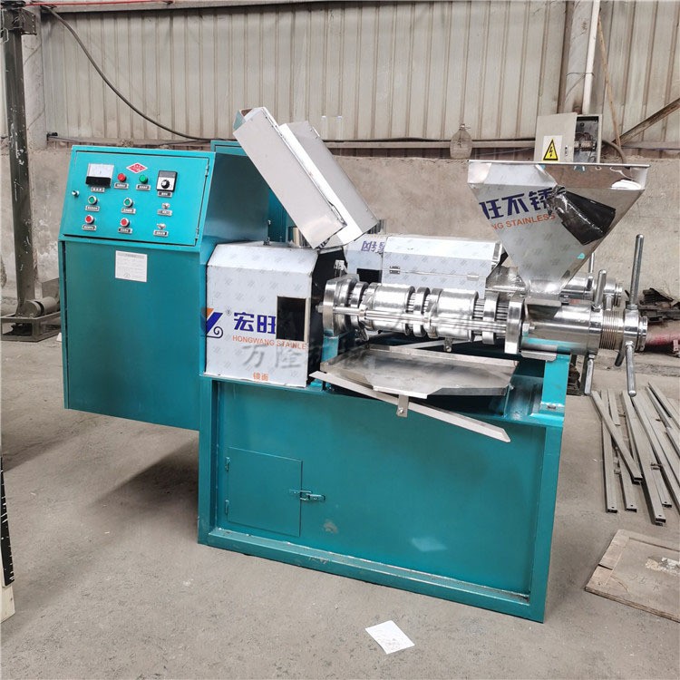 商用冷榨榨油机全自动花生油榨油全套设备油坊螺旋式榨油机图2